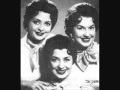 The De Castro Sisters - It's Yours (1956) 