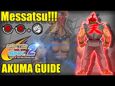 Capcom vs SNK 2: Akuma Guide for Beginners