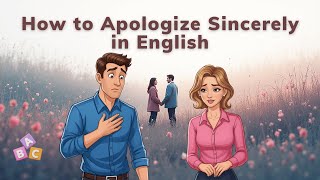 How to Apologize Sincerely in English | ABC English Story Podcast