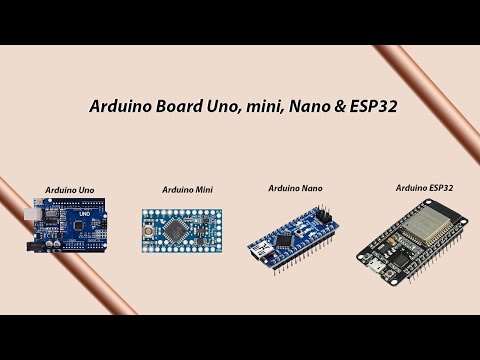 Arduino Board Uno, mini, Nano & ESP32 Earthbondhon