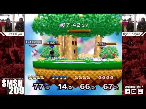 SMSH 209 - Odds + Soonsay vs. Qwuv + Swan - Melee Doubles WS