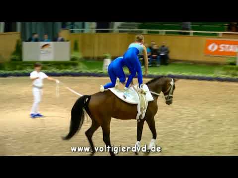 Juniorteam Bad Ems I - Team 19 - DJM Voltigieren Aachen 2017