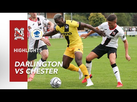 Darlington 0-0 Chester - FA Cup - 2021/22