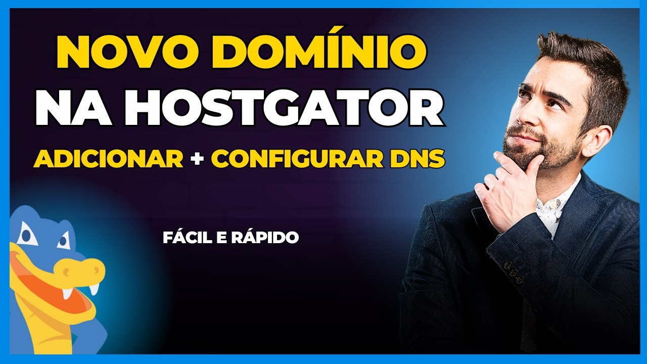 COMO ADICIONAR NOVO DOMÍNIO NA HOSTGATOR  + CONFIGURAÇÃO DE DNS | TUTORIAL COMPLETO PASSO A PASSO