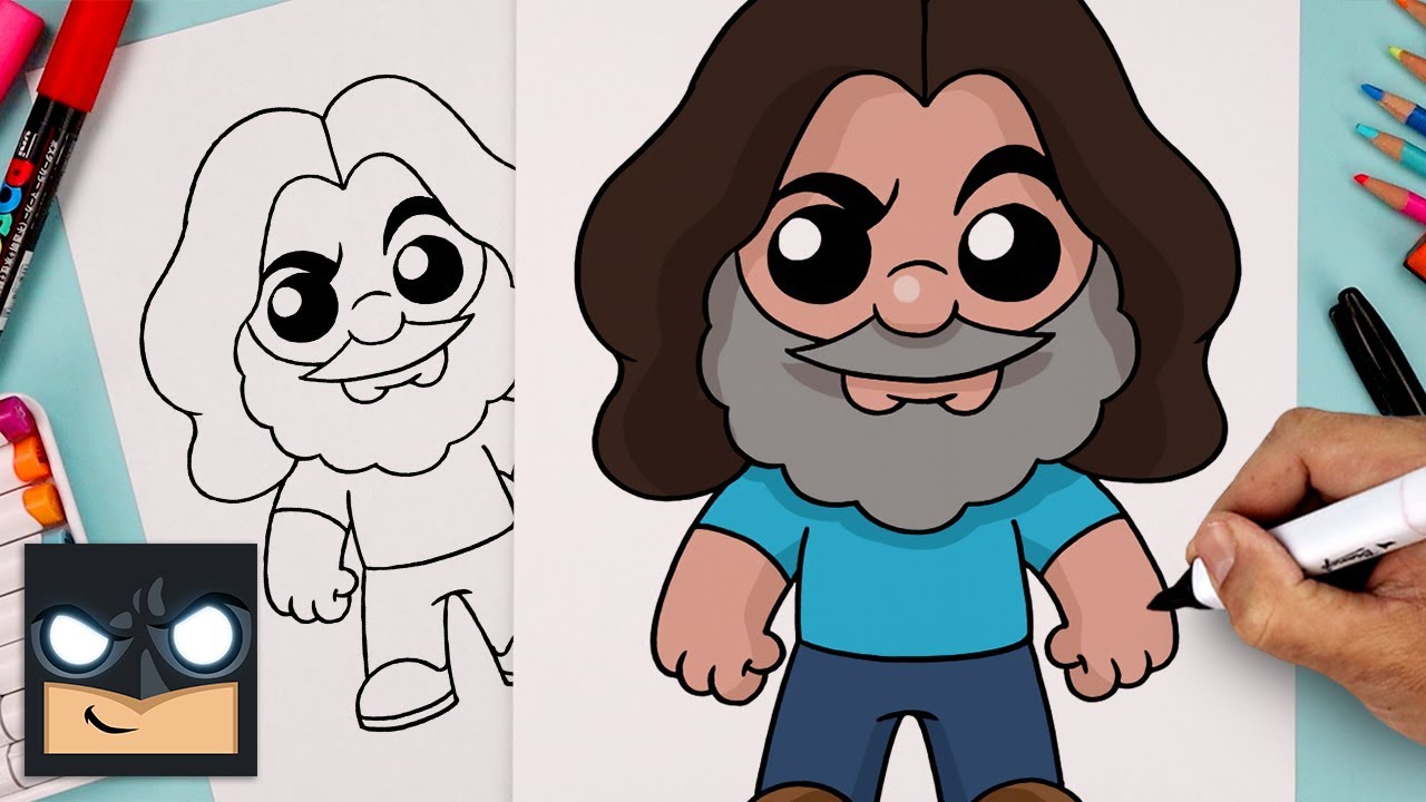 How To Draw Minecraft Steve | Minecraft Movie