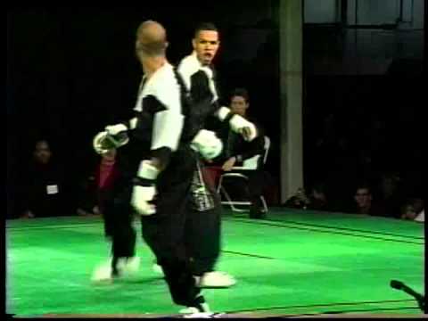 Michael Pombeiro vs Raymond Daniels 2001 Charlie Lee Karate Tournament