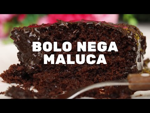 Receita de bolo Nega Maluca bem chocolatudo