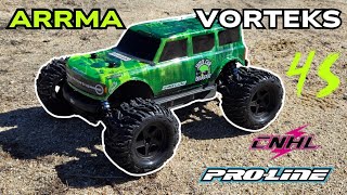 Proline Bronco Arrma Vorteks w/ New Upgrade Rc Tires #arrma #proline #vorteks