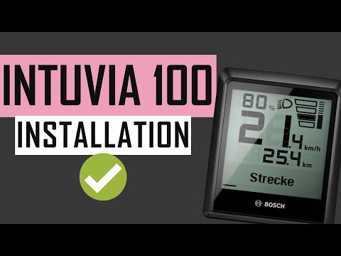 How to properly install the INTUVIA 100 display ✅ All important information about the new Bosch d...