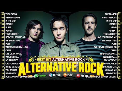 Hoobastank, Keane, Oasis, Coldplay, Audioslave, 3 Doors Down | Best Alternative Rock Songs 2000s
