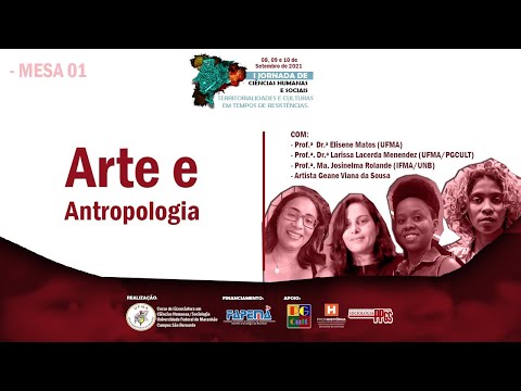 Mesa 01 - "Arte e Antropologia"