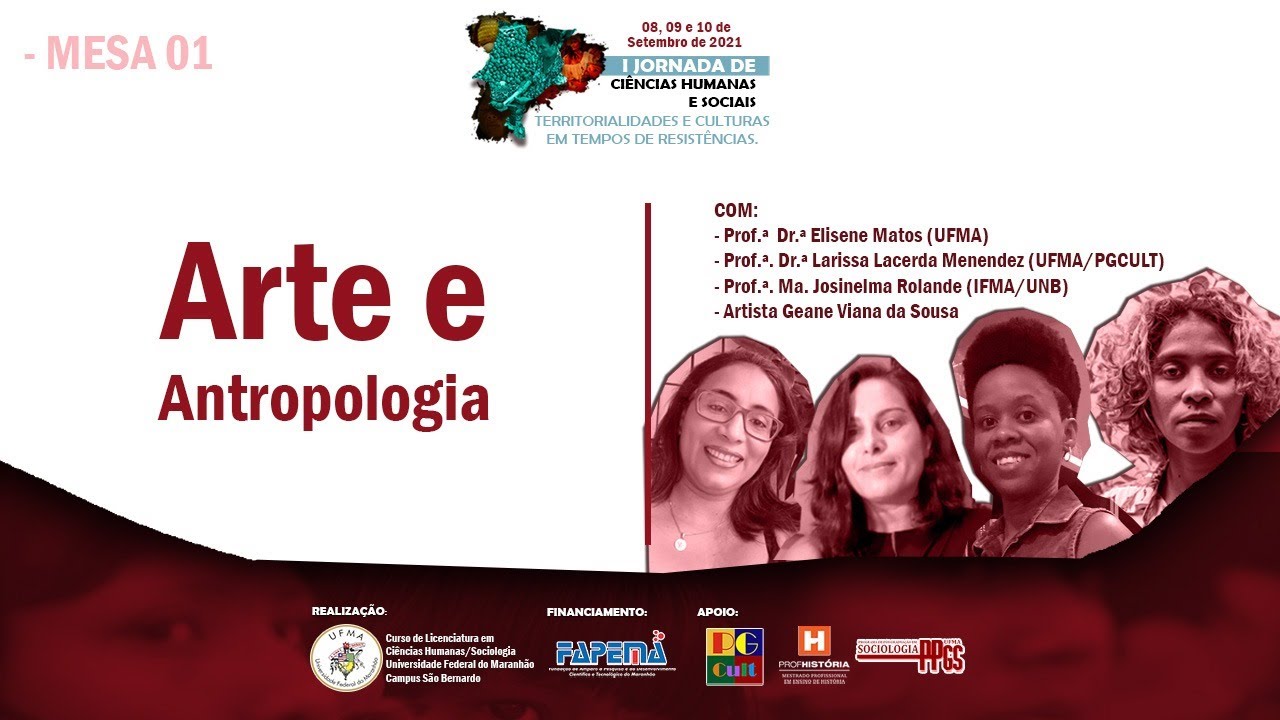 Mesa 01 - "Arte e Antropologia"