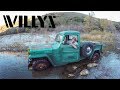 Willys Truck Warehouse Pickup 4 Wheeling in 4k