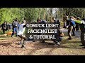 GORUCK Light Challenge Event Ruck Packing List & Walk Through