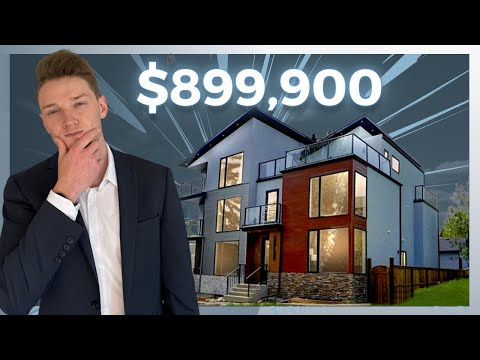 Inside a $899,900 pre construction Parkdale Calgary Infill | Calgary real estate 2023