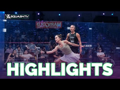 "That is perfection!" | A.Sobhy v N.Gilis | MARIGOLD Singapore Squash Open 2022 | QF HIGHLIGHTS