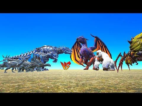 Ark Survival - TEK DINOS vs ARK BOSSES [Ep.178]