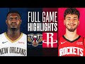 ROCKETS at PELICANS | FULL GAME HIGHLIGHTS | December 23, 2023