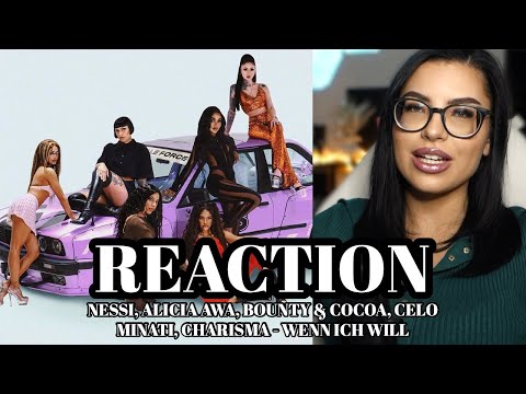 Heftigste FemaleCollab ever😳 Nessi, Alicia Awa, Bounty&Cocoa, Celo Minati, Charisma – WENN ICH WILL
