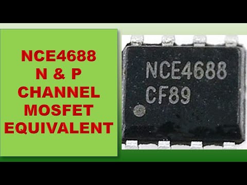 [382] NCE4688, NCE603S GSS4575 N and P-Channel Enhancement Mode Power MOSFET