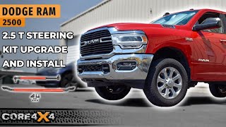 Ram 2500 & 3500 2.5 Ton Steering Kit Install — Core 4x4