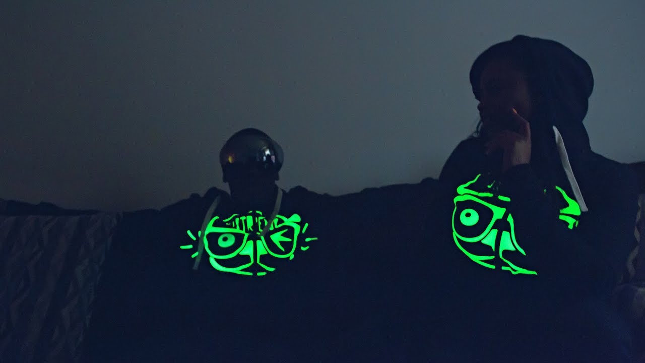 Glow In The Dark Hoodies by Luxtreaux
