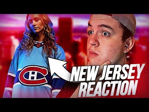 NEW HABS REVERSE RETRO 2022 REACTION (MONTREAL CANADIENS NEW JERSEY)