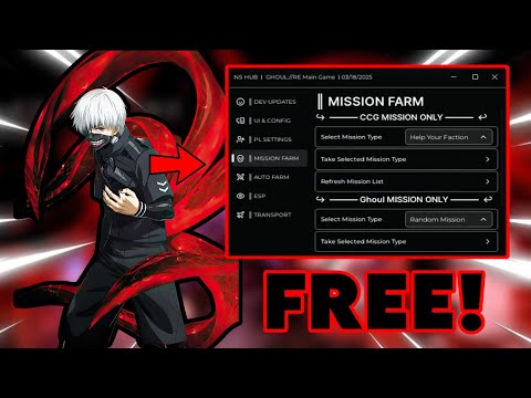 GHOUL://RE SCRIPT | INSTANT KILL , GRAB MISSIONS + ONE SHOT & MORE! | *FREE*