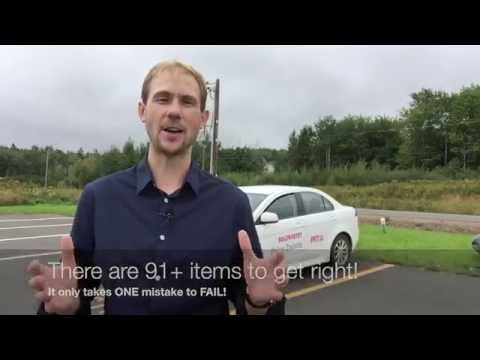 what to expect on a Nova Scotia road test