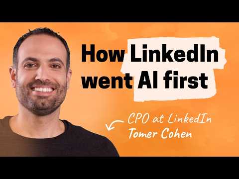 The inside story | Tomer Cohen (CPO at LinkedIn) - YouTube