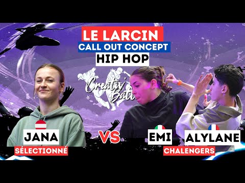 CREATIV’ BATTLE 2023 |  JANA vs EMI & AYLANE | CALL OUT CONCEPT HIP HOP