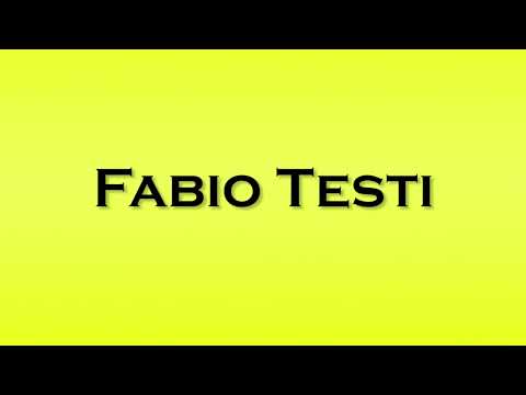 Pronunciation of Fabio Testi