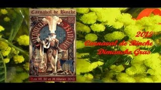 preview picture of video '2012 LEM: Carnaval de Binche - dimanche gras - UNESCO - Belgium'