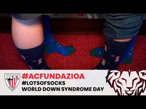 Imagen de portada del video 🧦 #LotsOfSocks | World Down Syndrome Day | ❤️ AC Fundazioa