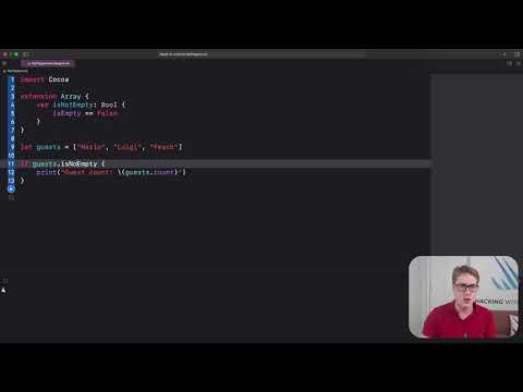 How to create and use protocol extensions – Swift for Complete Beginners thumbnail