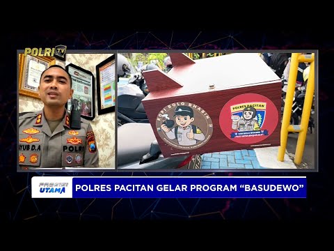LIVE - AKBP AYUB DIPONEGORO AZHAR KAPOLRES PACITAN PROGRAM ''BASUDEWO''
