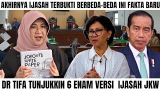 Download lagu FINALLY! DR. TIFA SHOWS SIX PROOF OF JKW'S DIPLOMA? THE DIPLOMA IS EVEN MORE CLEAR, UNREJECTABLE mp3