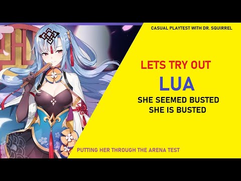Time to FINALLY Try Out Lua - Busted Confirmed [Casual Playtest with Dr. Squirrel]