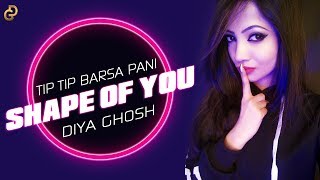 Download lagu Ed Sheeran - Shape Of You Cover Mashup | Diya Ghosh mp3