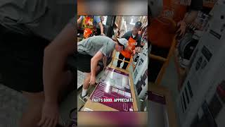 $700 Shower Door for $0.01 at Home Depot .