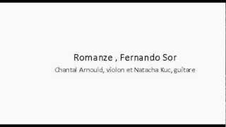 Romanze, Fernando Sor