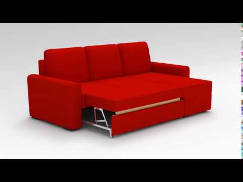 Большой модульный диван Холидей люкс, Зеленый (микровельвет) в Перми - видео 1