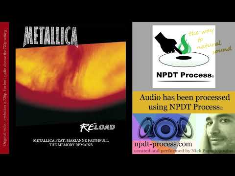 Metallica Feat. Marianne Faithfull - The Memory Remains | High-Quality Audio