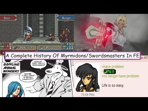 A Complete History Of Myrmidons And Swordsmasters In Fire Emblem