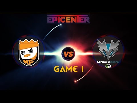 HappyFeet vs Mineski (Game 1) | EPICENTER 2017 SEA Qualifier