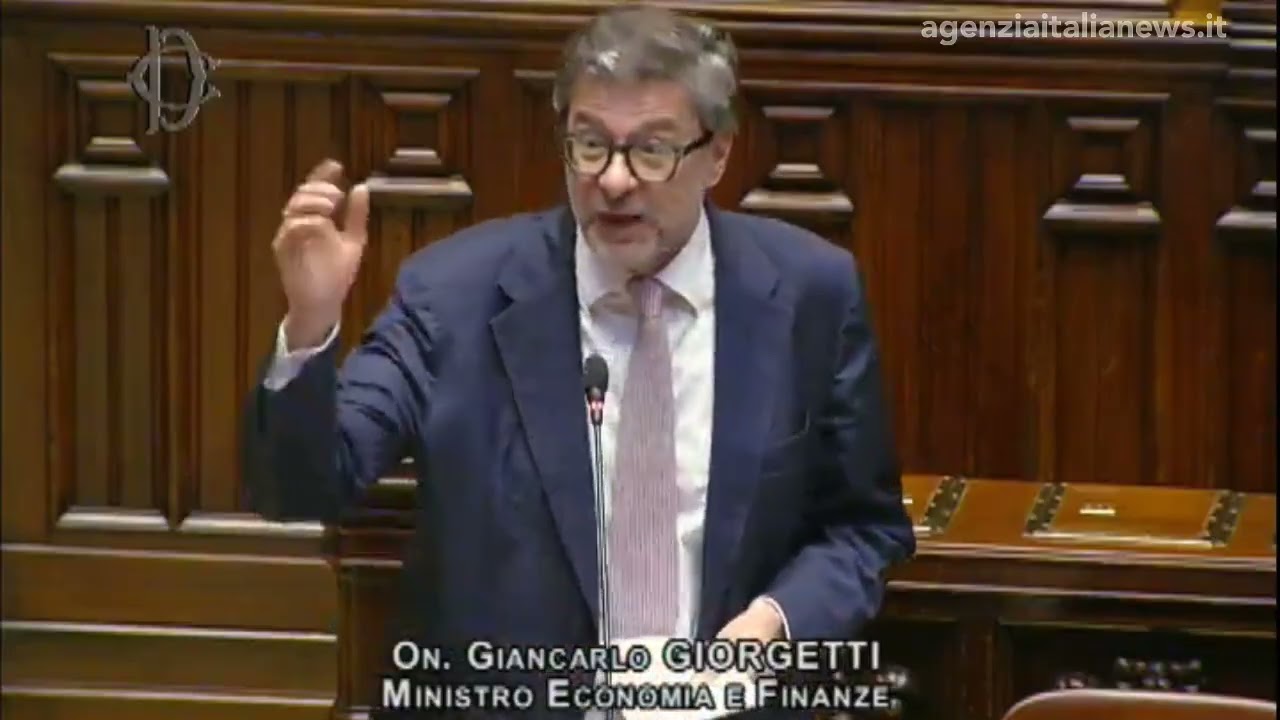 IL RICHIAMO DI GIORGETTI: "UN PAESE INDEBITATO NON È UN PAESE LIBERO"