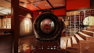 Rainbow Six Siege Skyscraper Terrorist Hunt Classic Lone Wolf Hard Difficulty Xbox One gameplay