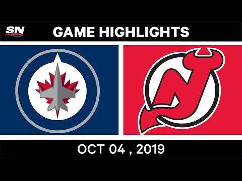 NHL Highlights | Jets vs. Devils – Oct. 04, 2019