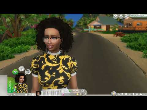 sims 4 cc download black girls female Belem Santos by Bonita100 Game Video Preview