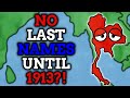 Thailand S Last Name Problem